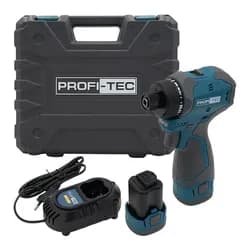 Шуруповерт аккумуляторный PROFI-TEC PPCD5516Q 16В зарядка+2акум. - PRORAB