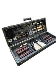 Набор шампуров в деревянном кейсе "ФОРТ" - PRORAB