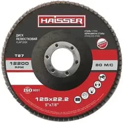 Лепестковый круг HAISSER 125*22,2мм P36 T27 - PRORAB