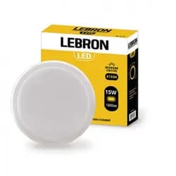 Светильник LED LEBRON L-WLR 15W круглый 4100К 1300Lm - PRORAB